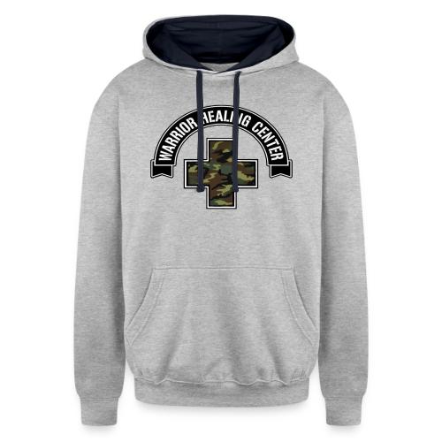 WHC Logo Metalic Final - Unisex Contrast Hoodie