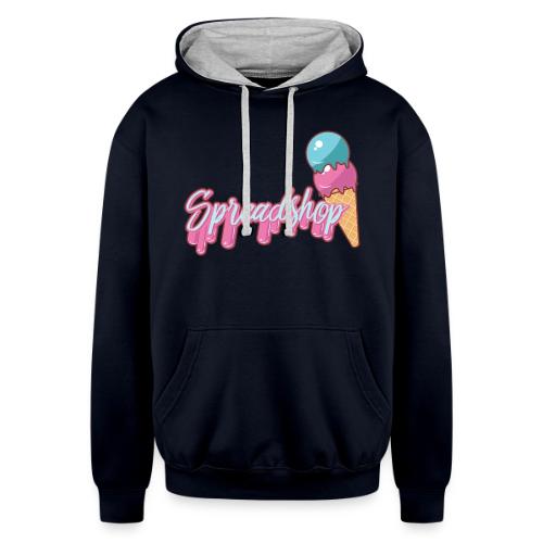 Summer Spreadshop - Unisex Contrast Hoodie