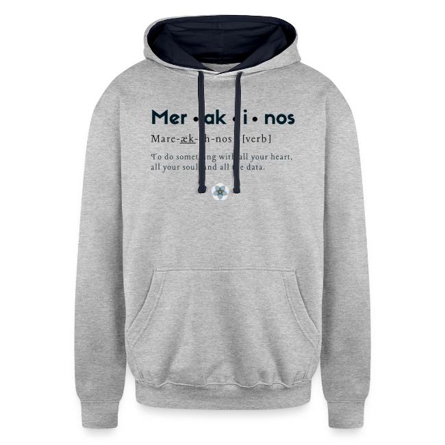 Merakinos definition with logo