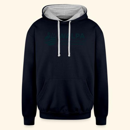 WALPA Double Sided Design 3 - Unisex Contrast Hoodie