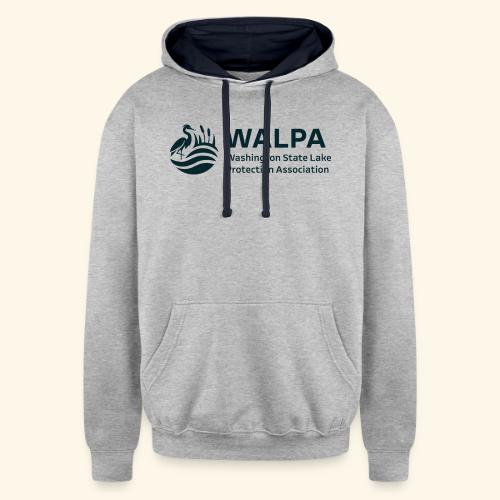 WALPA Double Sided Design 3 - Unisex Contrast Hoodie