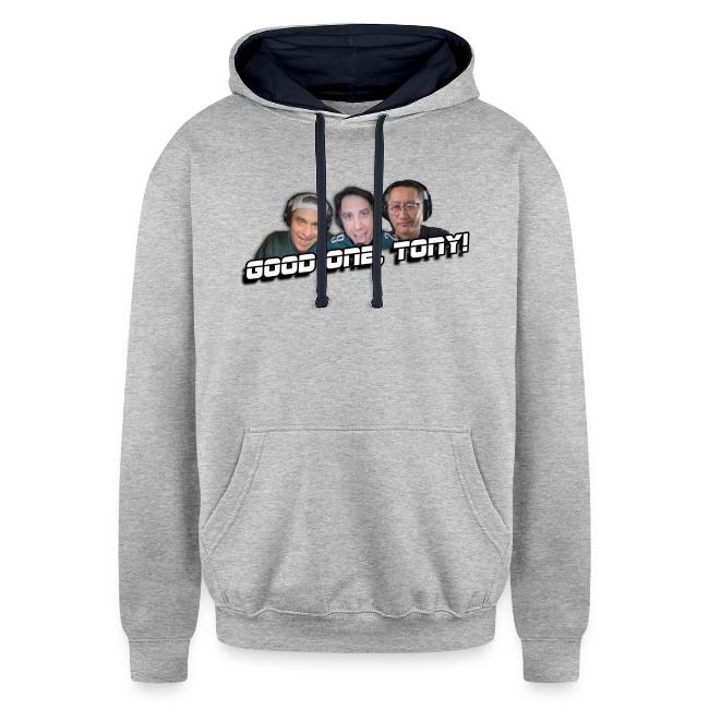 GOOD ONE, TONY! (with Fusco Show back)