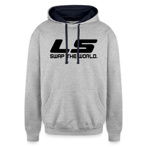 LS Swap the World - Unisex Contrast Hoodie