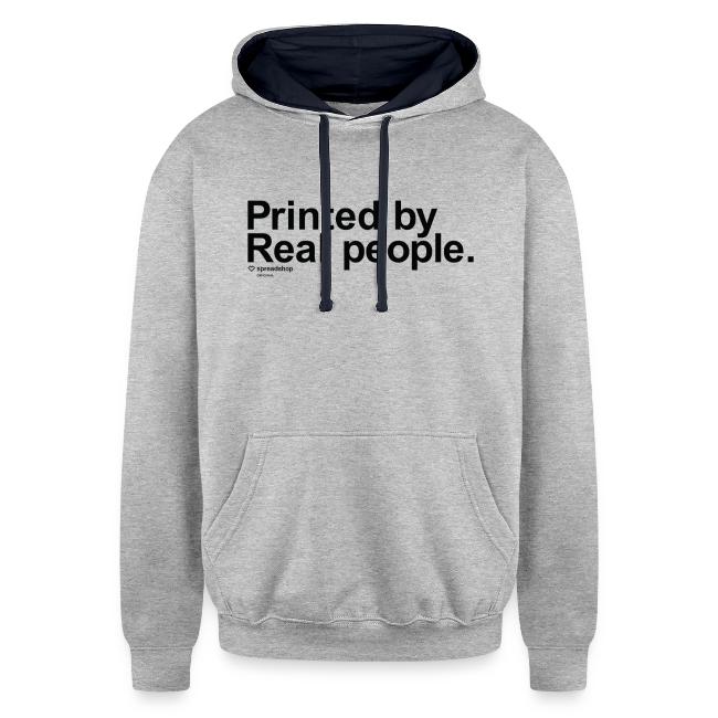 Printed in black