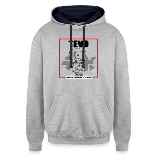 VRX Friends TEVO alpha - Unisex Contrast Hoodie