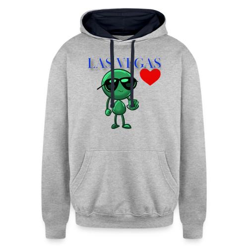 Smoon City_Las Vegas - Unisex Contrast Hoodie
