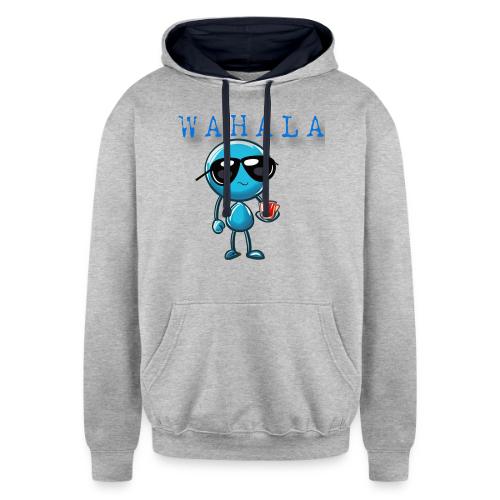 Smoon City_Wahala - Unisex Contrast Hoodie