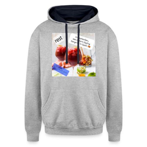 Mrs. S' GGG Theme - Unisex Contrast Hoodie