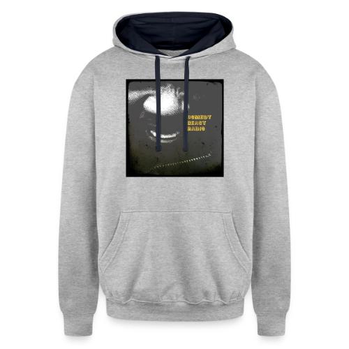 Comedy Beast Radio - Unisex Contrast Hoodie