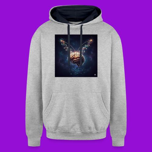 BrainTeas - Unisex Contrast Hoodie