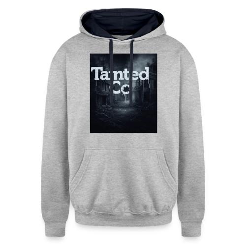 Tainted Co Town - Unisex Contrast Hoodie