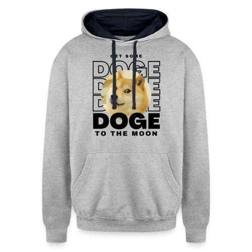 Doge - Unisex Contrast Hoodie