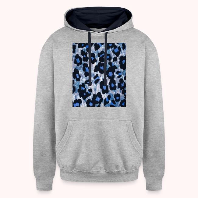 blue ank black leopard pattern