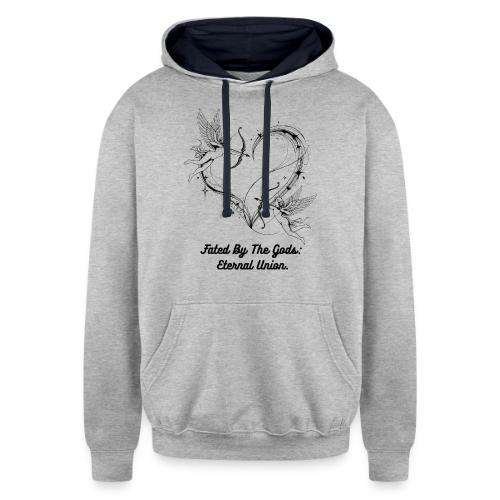 Eternal Union T-Shirt, Mug, & Leggings - Unisex Contrast Hoodie