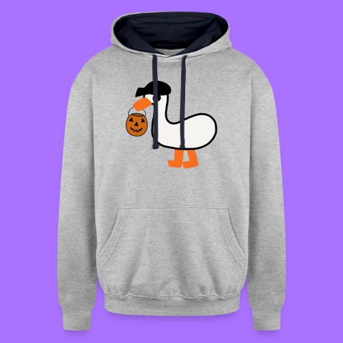 Emo Goose (Halloween 2021) - Unisex Contrast Hoodie