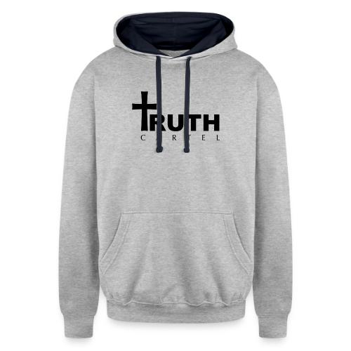 Unisex Contrast Hoodie