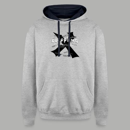 Hated 2 - Unisex Contrast Hoodie