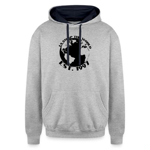 LS SWAP THE WORLD Est. 1997 - Unisex Contrast Hoodie
