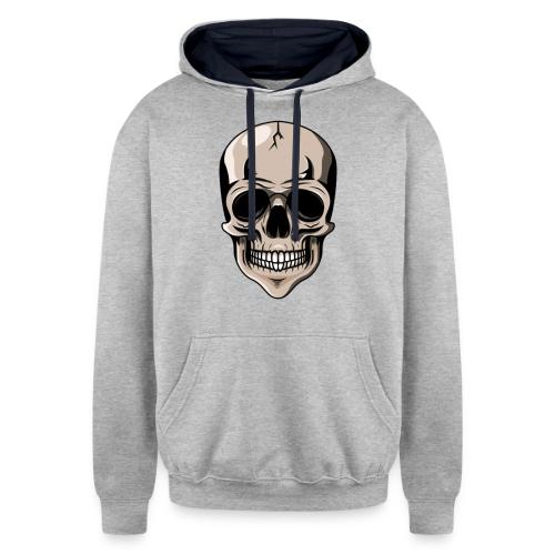 Skull - Unisex Contrast Hoodie