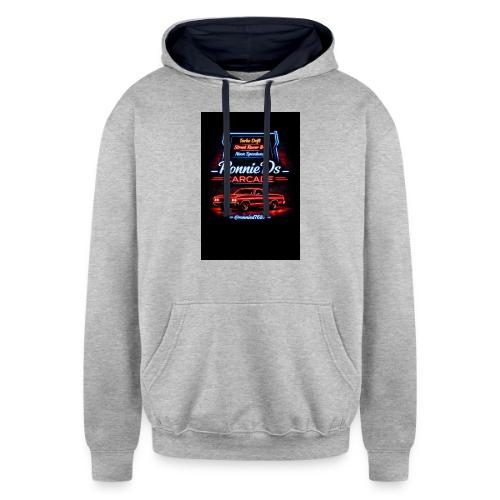 Carcadelogo2 - Unisex Contrast Hoodie