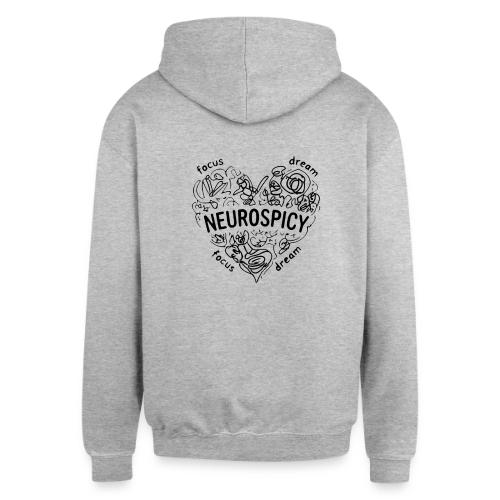 Neurospicy Mind - Unisex Contrast Hoodie