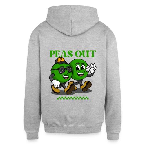 PEAS OUT! - Unisex Contrast Hoodie
