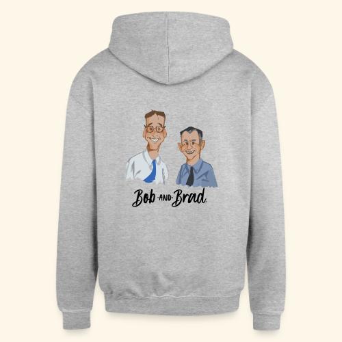 Bob and Brad Logo - Unisex Contrast Hoodie