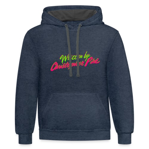 Written By Christopher Pike - Unisex Contrast Hoodie