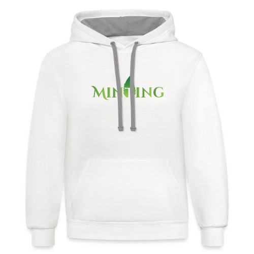 Minting Coins - Unisex Contrast Hoodie