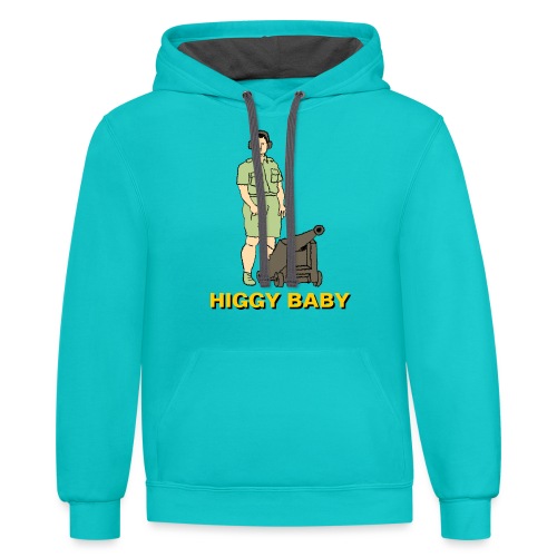 HIGGY BABY - Unisex Contrast Hoodie