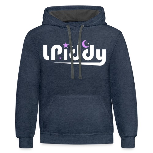 L.Piddy Logo - Unisex Contrast Hoodie