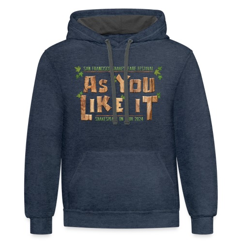 As You Like It - 2024 Tour - Unisex Contrast Hoodie