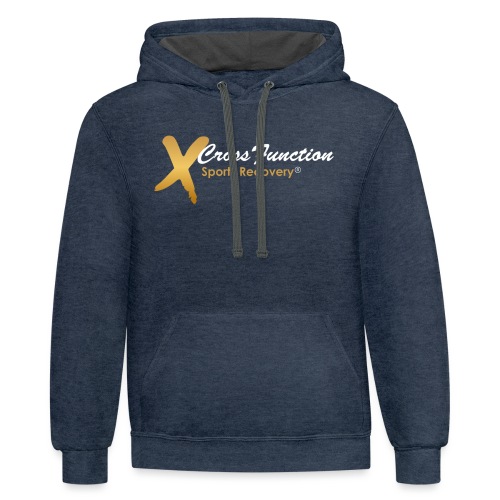CrossFunction Sports Recovery Apparel - Unisex Contrast Hoodie