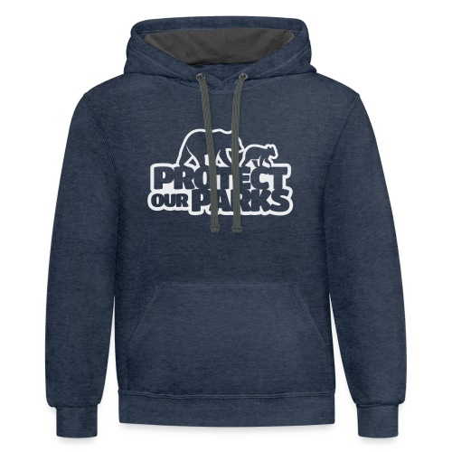 Protect Our Parks - Unisex Contrast Hoodie