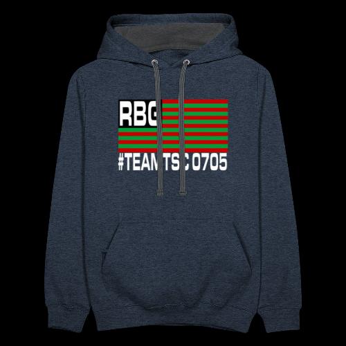 TeamTSC RBGFlag 2 - Unisex Contrast Hoodie