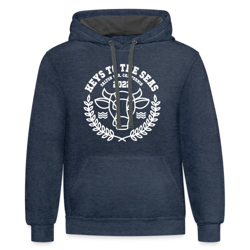 Keys to the Seas - Salton Sea Team Shirt - Unisex Contrast Hoodie