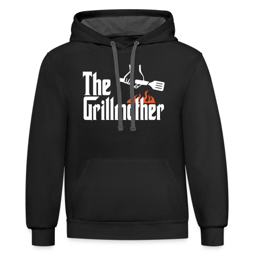 The Grillmother - Unisex Contrast Hoodie