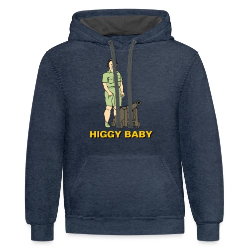 HIGGY BABY - Unisex Contrast Hoodie
