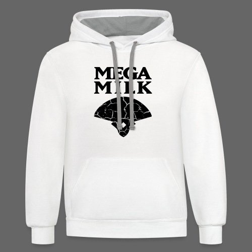 Mega (VEX) Milk - Unisex Contrast Hoodie