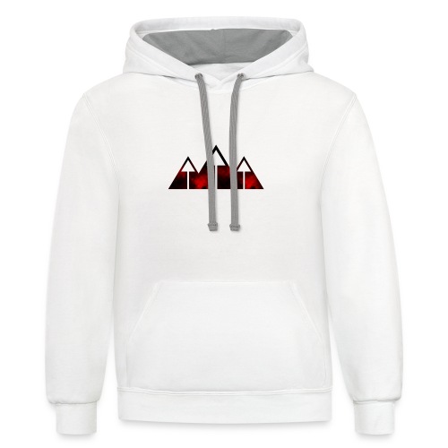 Red Mountain - Unisex Contrast Hoodie