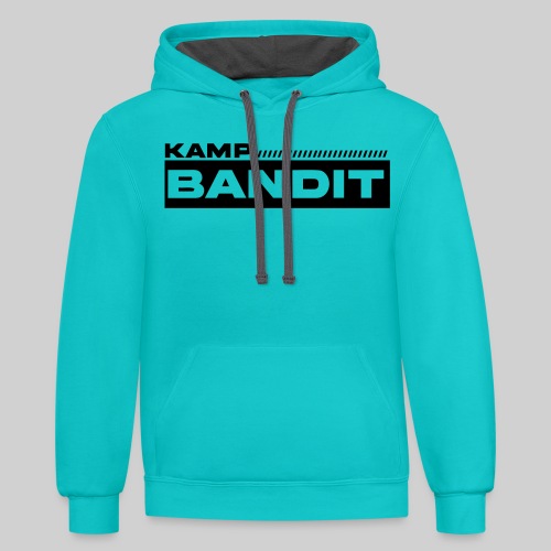 Kamp Bandit Transparent - Unisex Contrast Hoodie