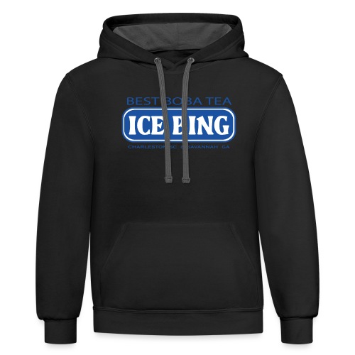 ICE BING LOGO 2 - Unisex Contrast Hoodie