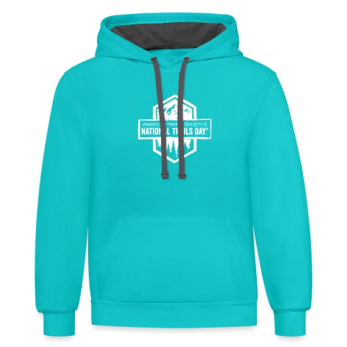 2019 National Trails Day® - Unisex Contrast Hoodie