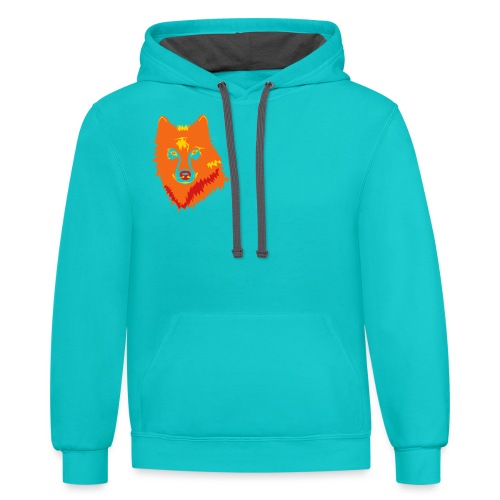 amesome hoodies - Unisex Contrast Hoodie
