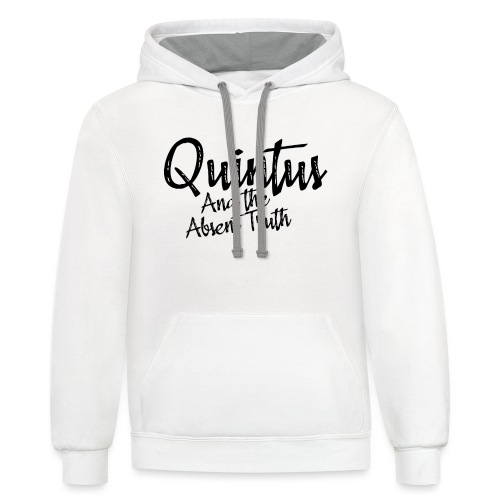 Quintus and the Absent Truth - Unisex Contrast Hoodie