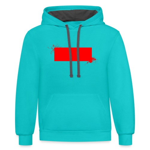 Wreck Tangle Rectangle - Unisex Contrast Hoodie