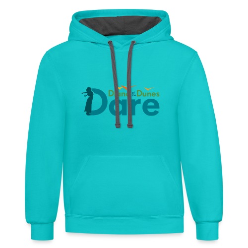 Diana Dunes Dare - Unisex Contrast Hoodie