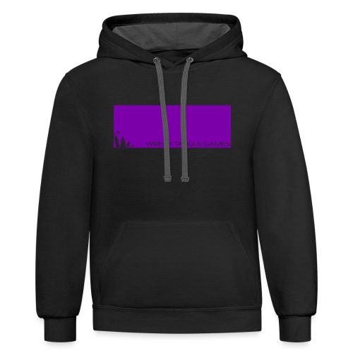 Wreck Tangle Games - Logo - Unisex Contrast Hoodie