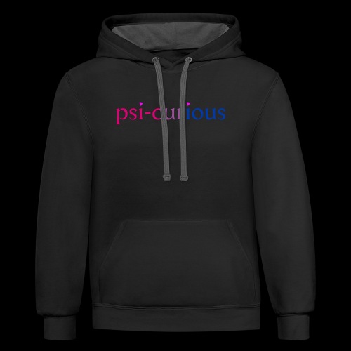 psicurious - Unisex Contrast Hoodie
