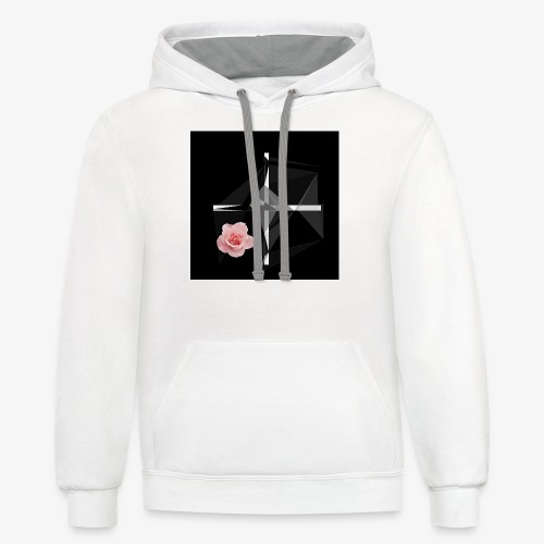 Roses and their thorns - Unisex Contrast Hoodie